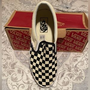 Vans Checkerboard Slip-On Sneakers